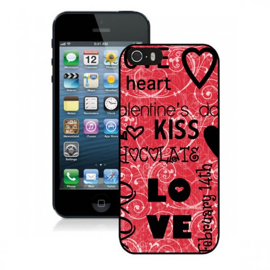 Valentine Kiss Love iPhone 5 5S Cases CDL - Click Image to Close